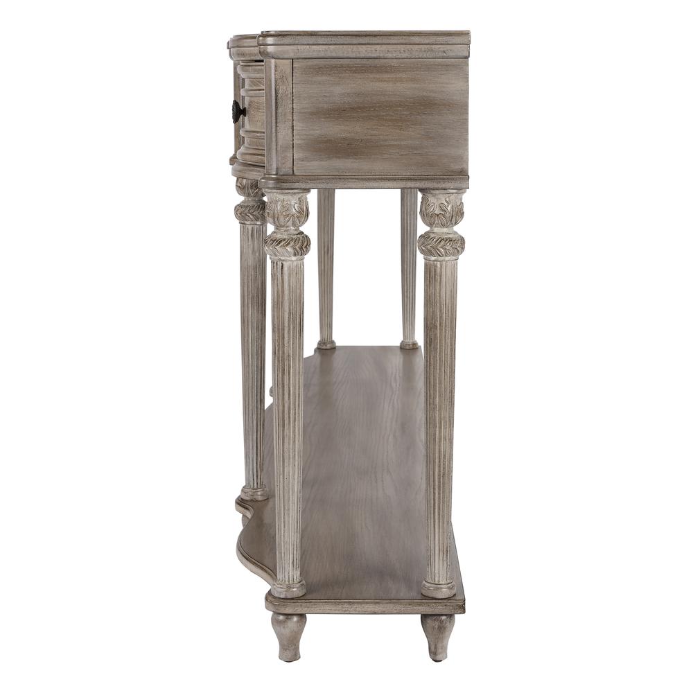 Peyton Console Table, Gray, Natural. Picture 9