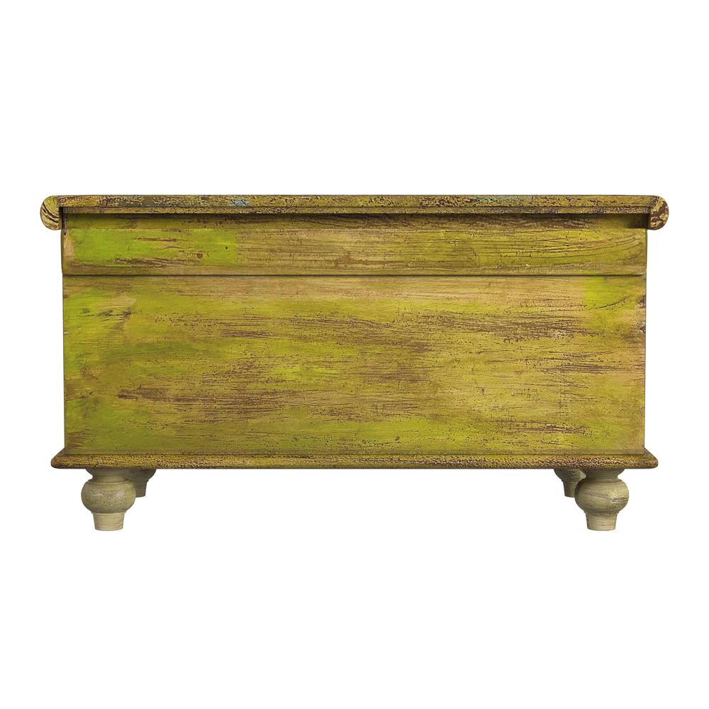 Mesa Carved Wood Trunk Coffee Table, Assorted. Picture 4