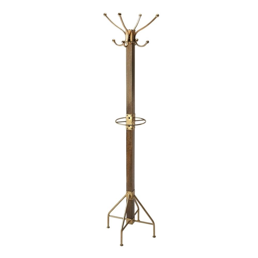Freestanding Coat Rack with Hooks, Transitional Hall Tree for the Entryway. Picture 5