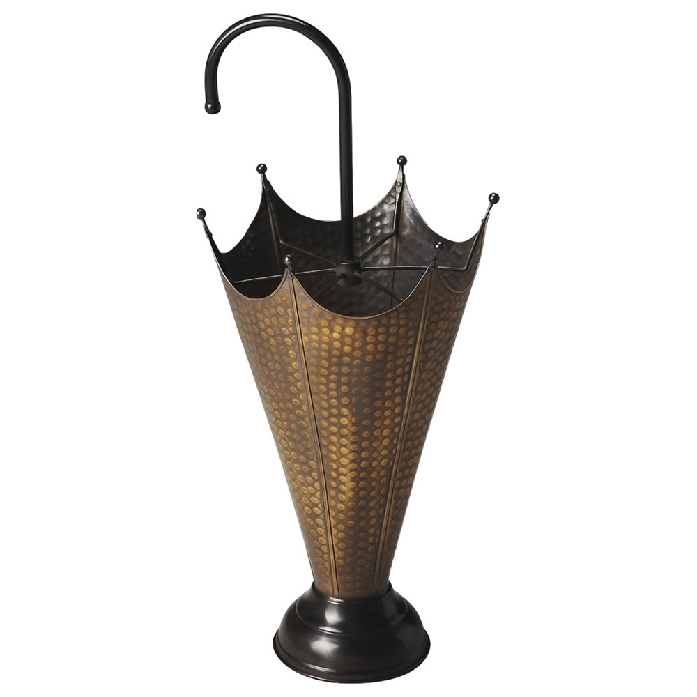 Antique Brass Umbrella Stand, Belen Kox. Picture 1