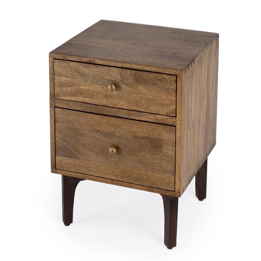 Nuance Loft End Table, Light Brown. Picture 1