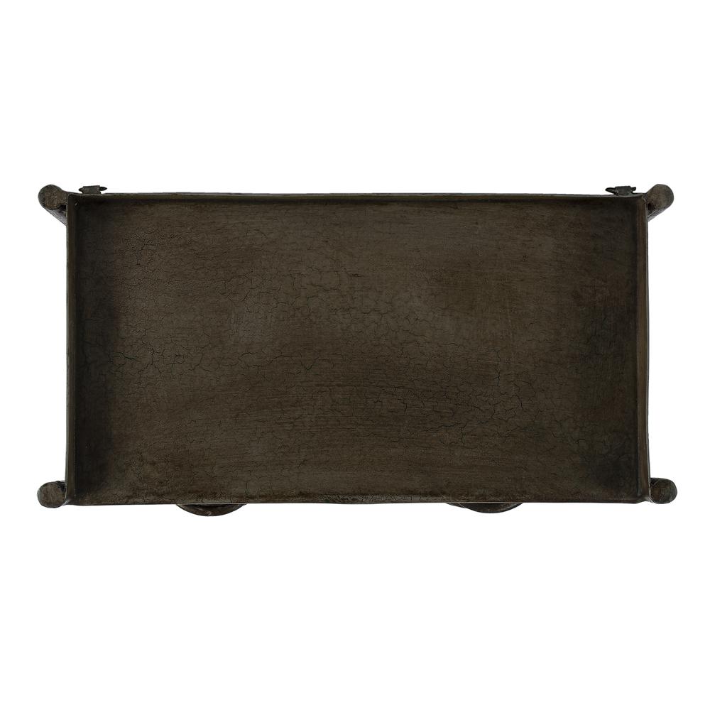 Cameron Industrial Chic Drawer Chest, Bronze. Picture 8