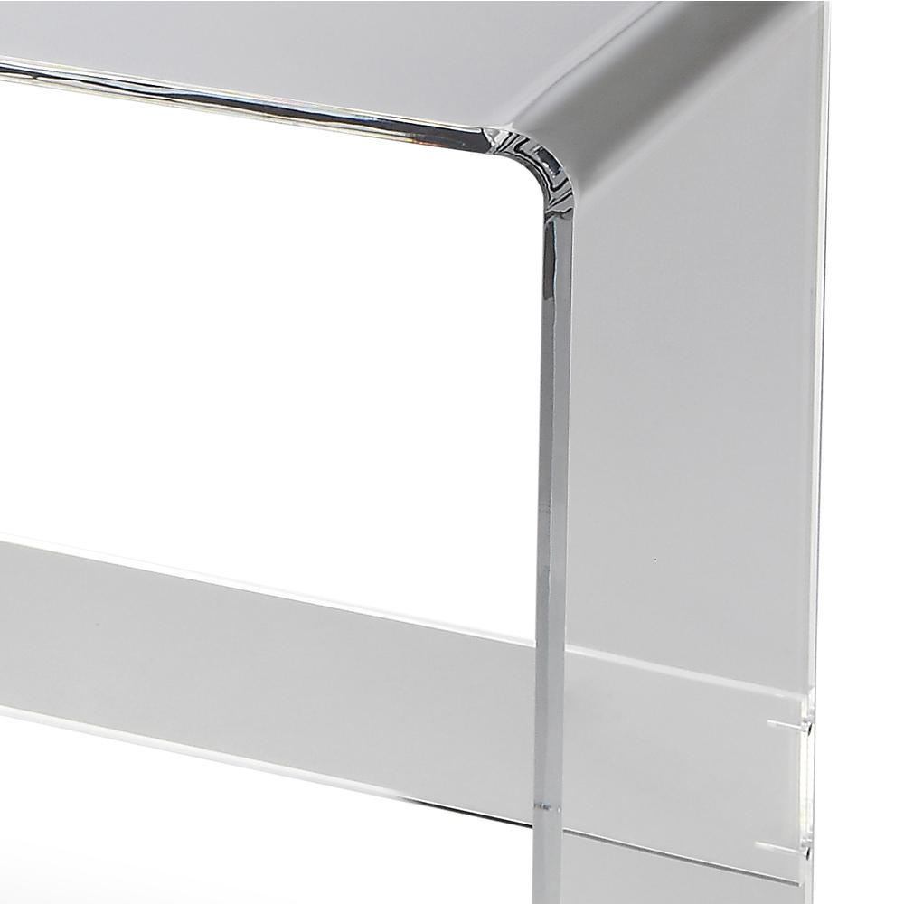 Crystal Clear Acrylic Console Table, Clear. Picture 2