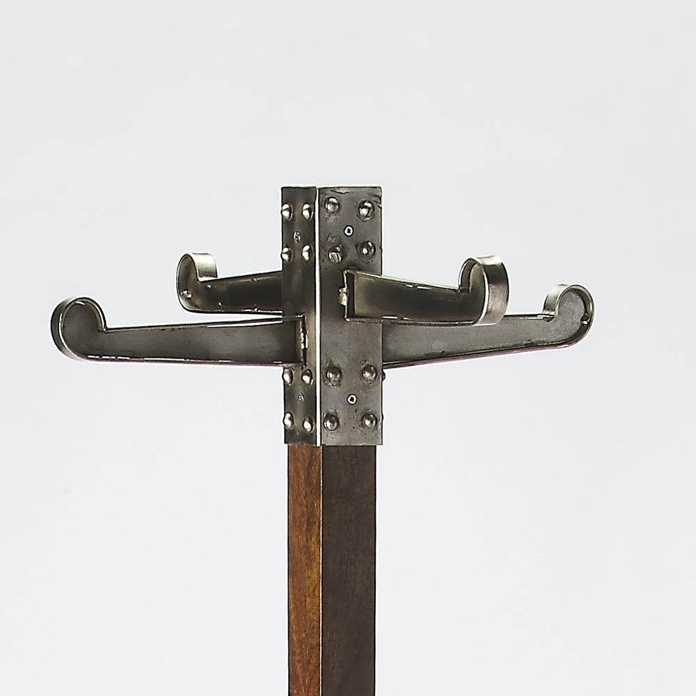 Carston Industrial Chic Coat Rack, Multi-Color. Picture 2