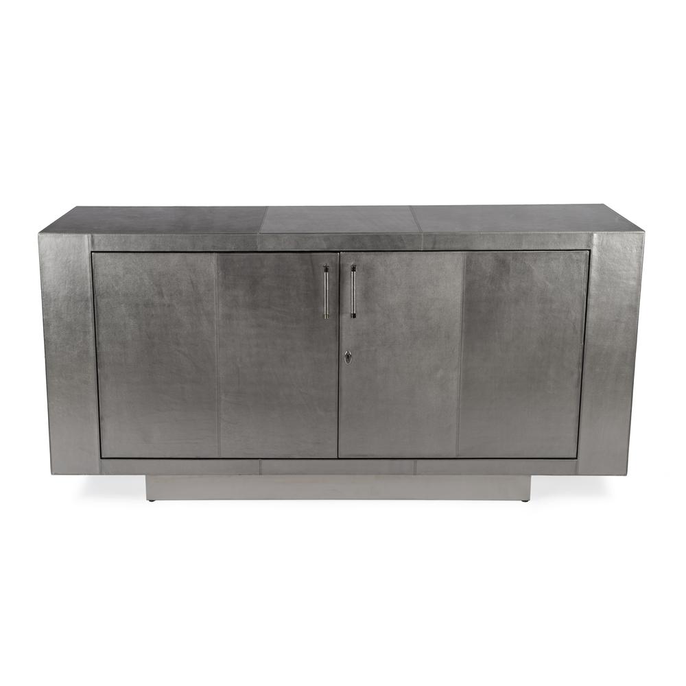 Francois 70.5" Buffet Sideboard, Silver. Picture 3