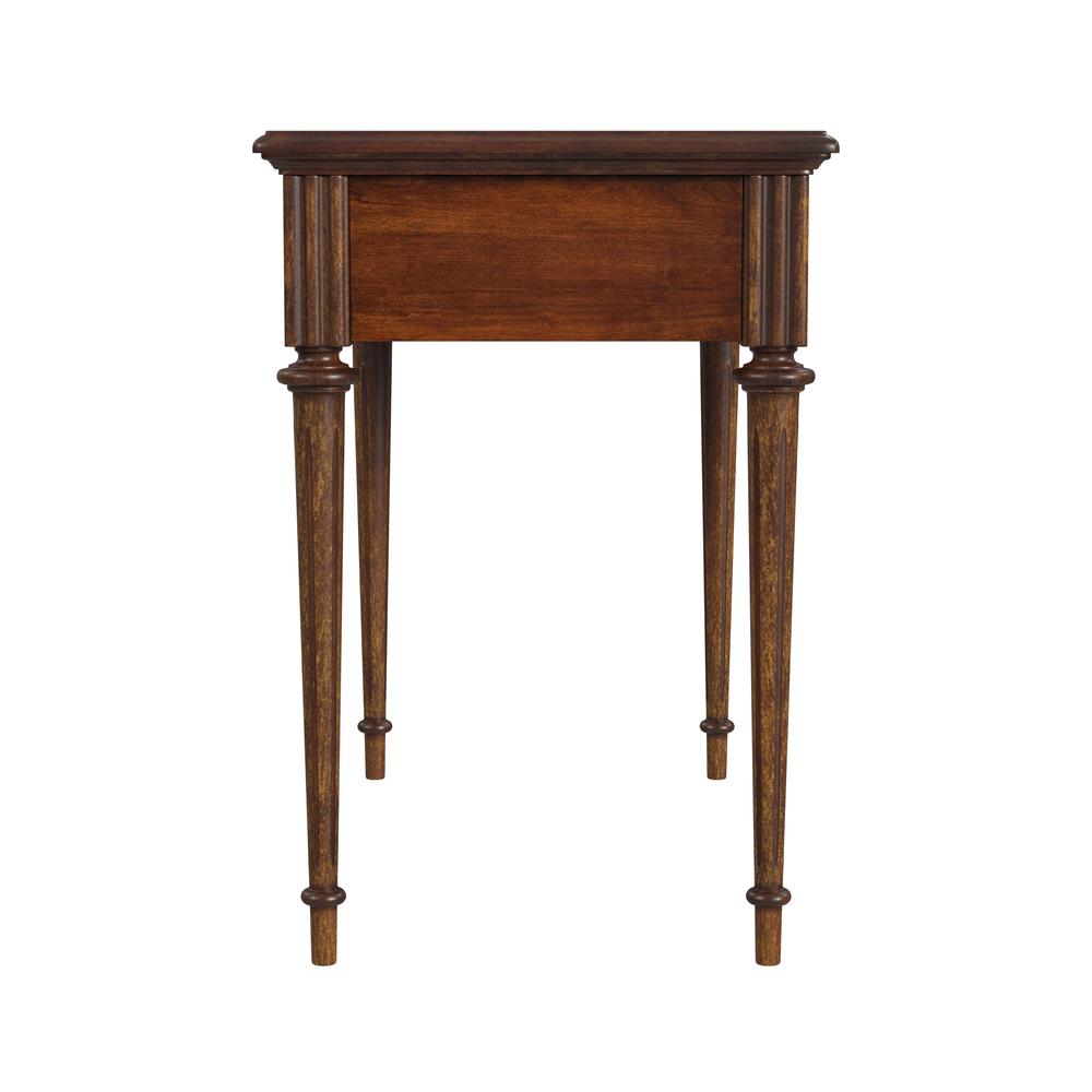 Edmund Writing Desk, Medium Brown. Picture 4