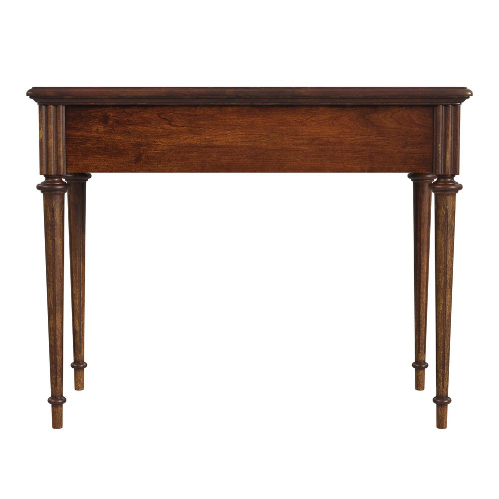 Edmund Writing Desk, Medium Brown. Picture 5