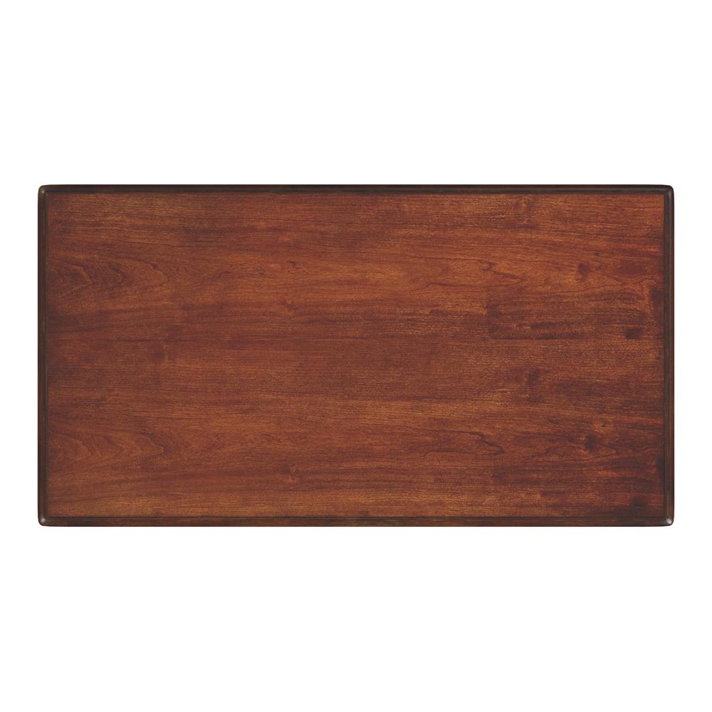 Edmund Writing Desk, Medium Brown. Picture 6