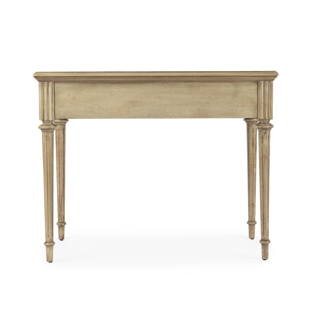 Edmund 38" Writing Desk with Storage, Beige. Picture 5