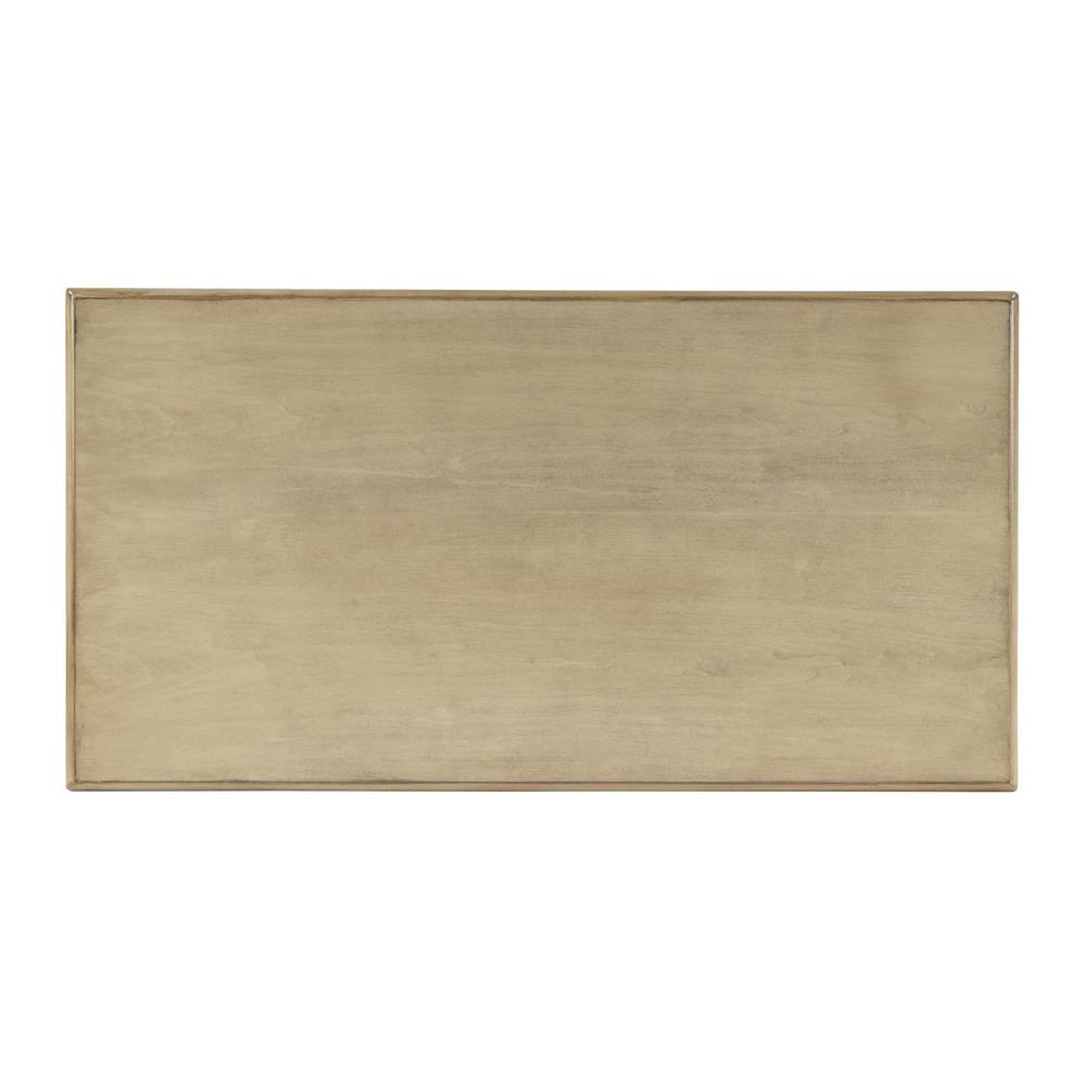 Edmund 38" Writing Desk with Storage, Beige. Picture 6