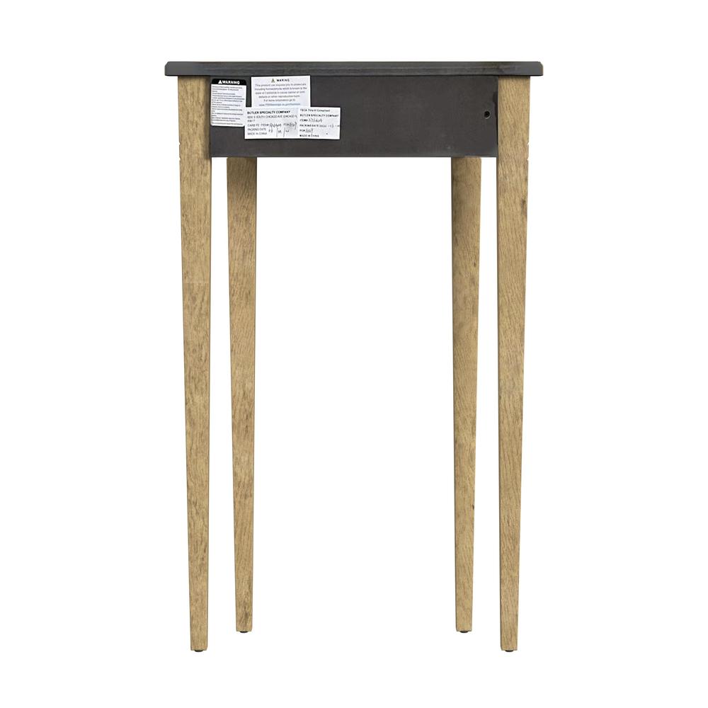 Chester Demilune Console Table, Beige. Picture 4