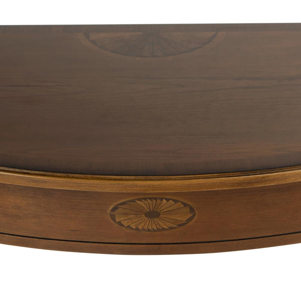 Chester 54" Console Table, Medium Brown. Picture 4