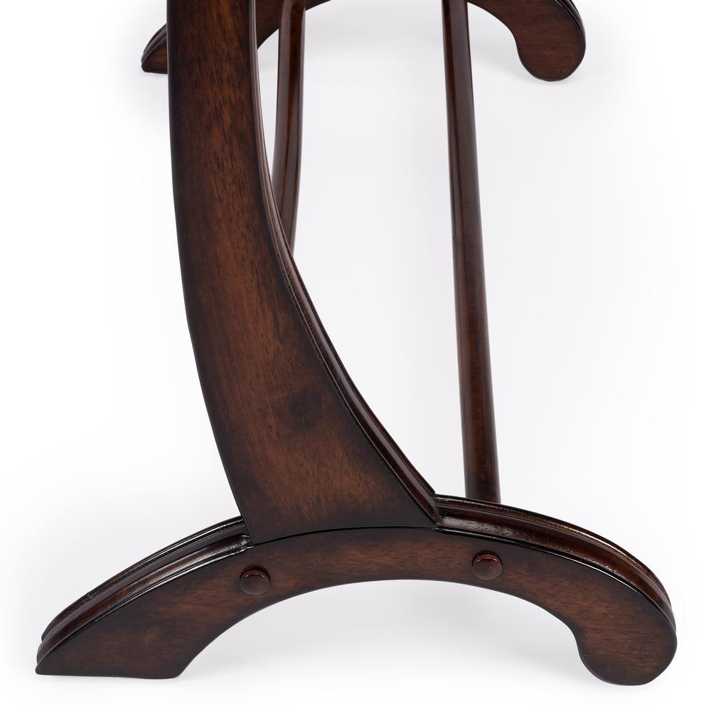 Nathaniel Blanket Stand, Dark Brown. Picture 5