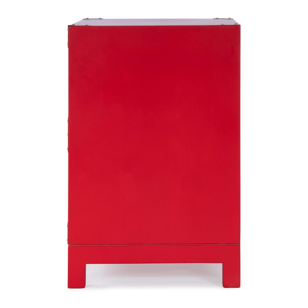 Ardennes Campaign End Table, Red. Picture 4