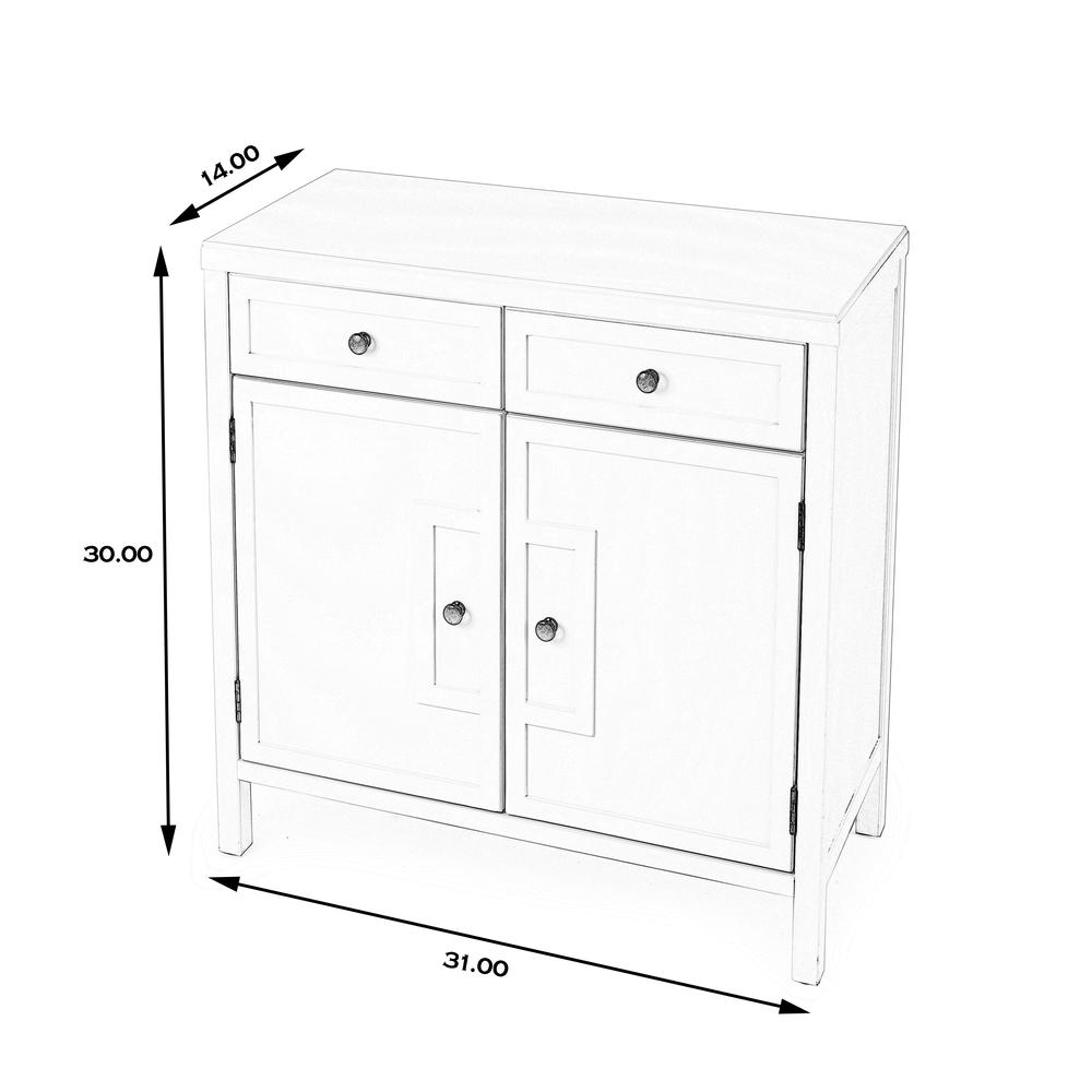 Imperial Wood Accent Cabinet, Green. Picture 6