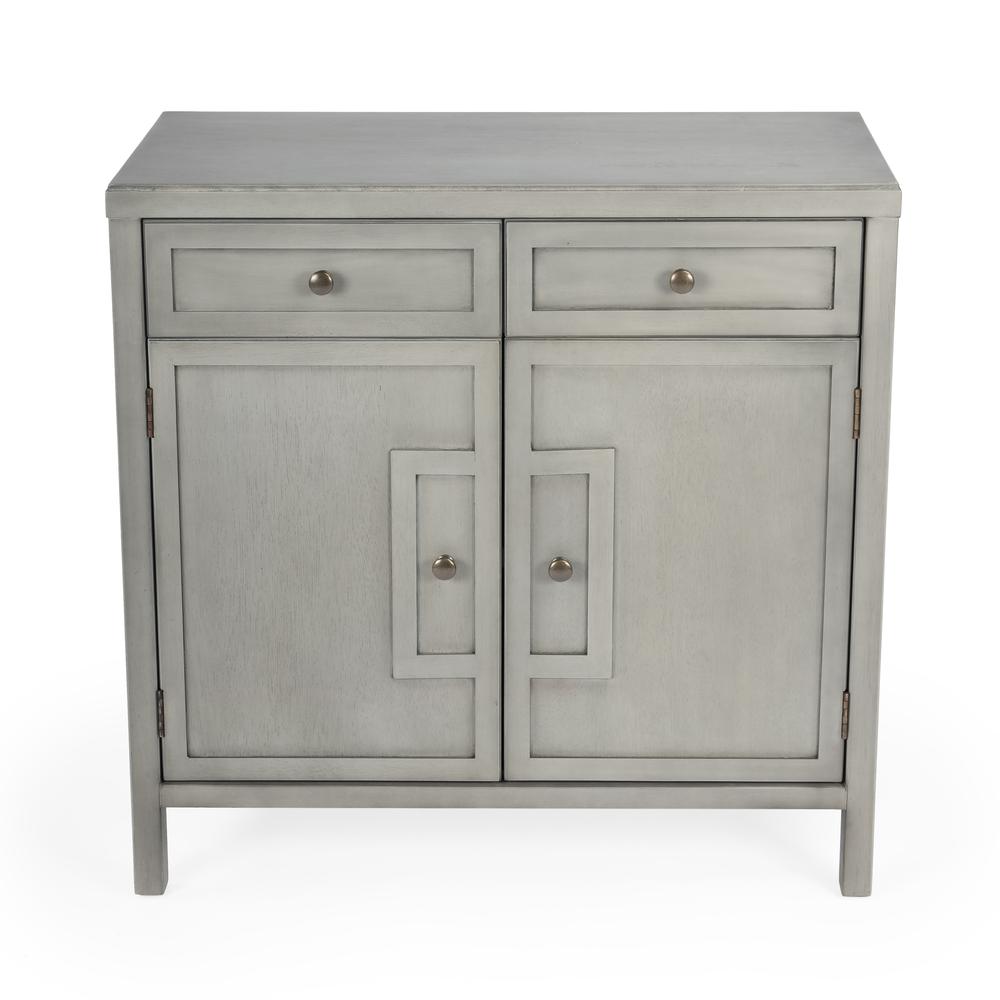 Imperial Wood Accent Cabinet, Gray. Picture 4