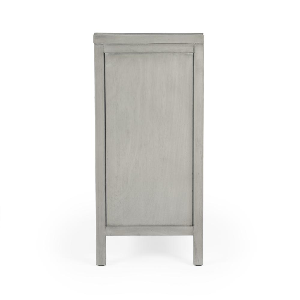 Imperial Wood Accent Cabinet, Gray. Picture 6