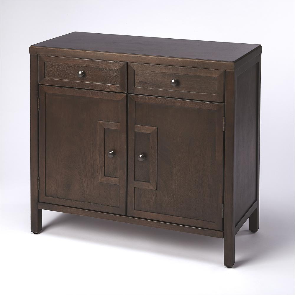 Imperial Wood Accent Cabinet, Dark Brown. Picture 2