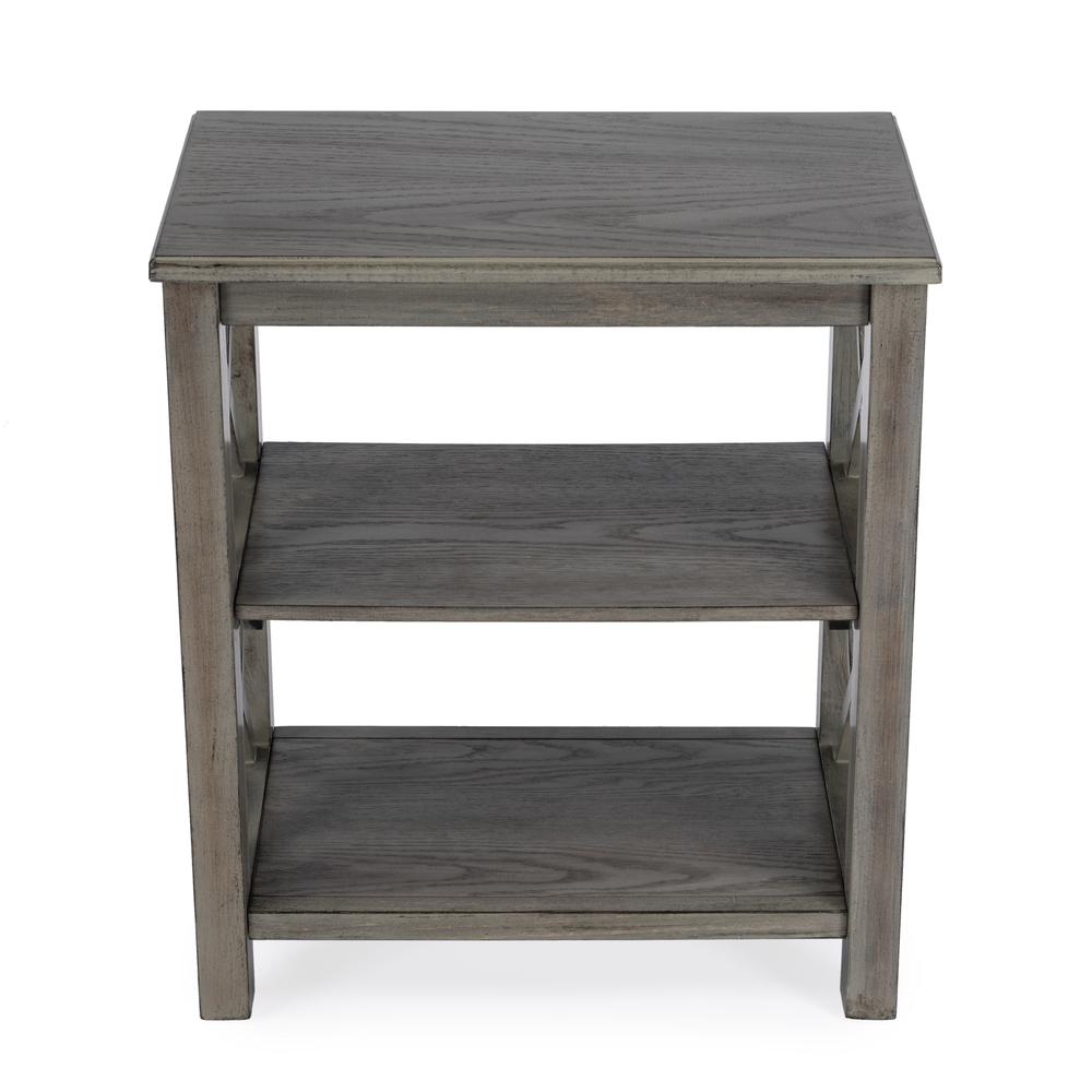 Vance 2 Shelf 22"W Bookcase, Light Brown. Picture 3