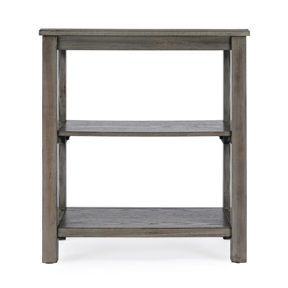 Vance 2 Shelf 22"W Bookcase, Light Brown. Picture 4