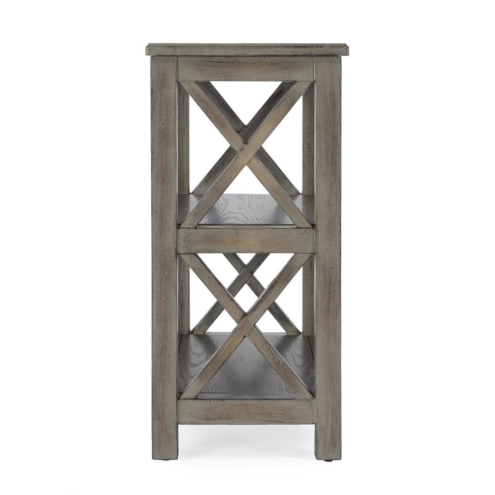 Vance 2 Shelf 22"W Bookcase, Light Brown. Picture 5