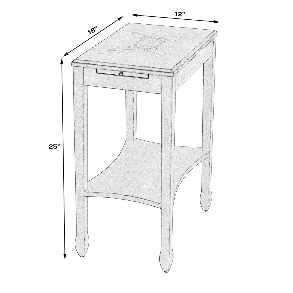 Gilbert End Table, Beige. Picture 7