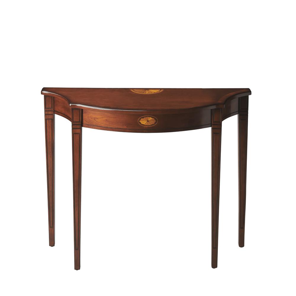 Olive Ash Burl Console Table, Belen Kox. Picture 3