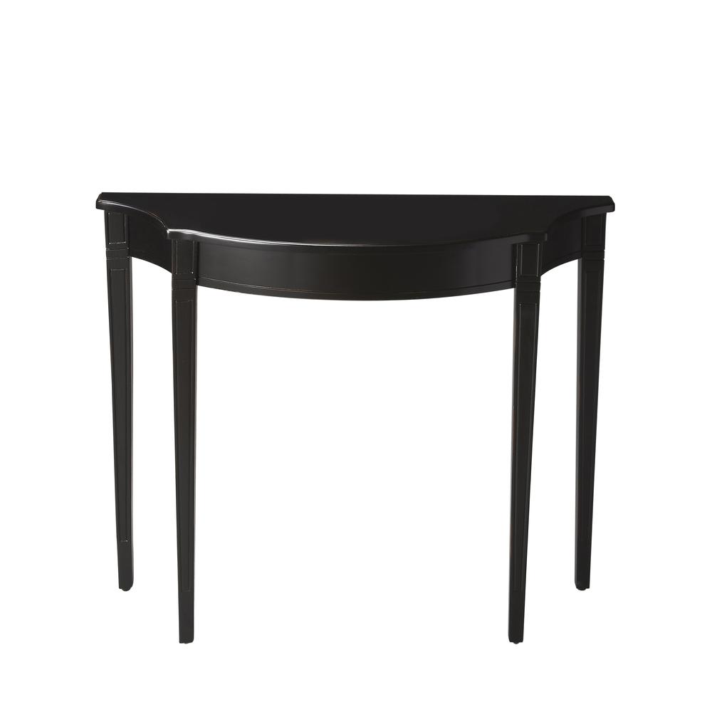 Chester Console Table, Black. Picture 1