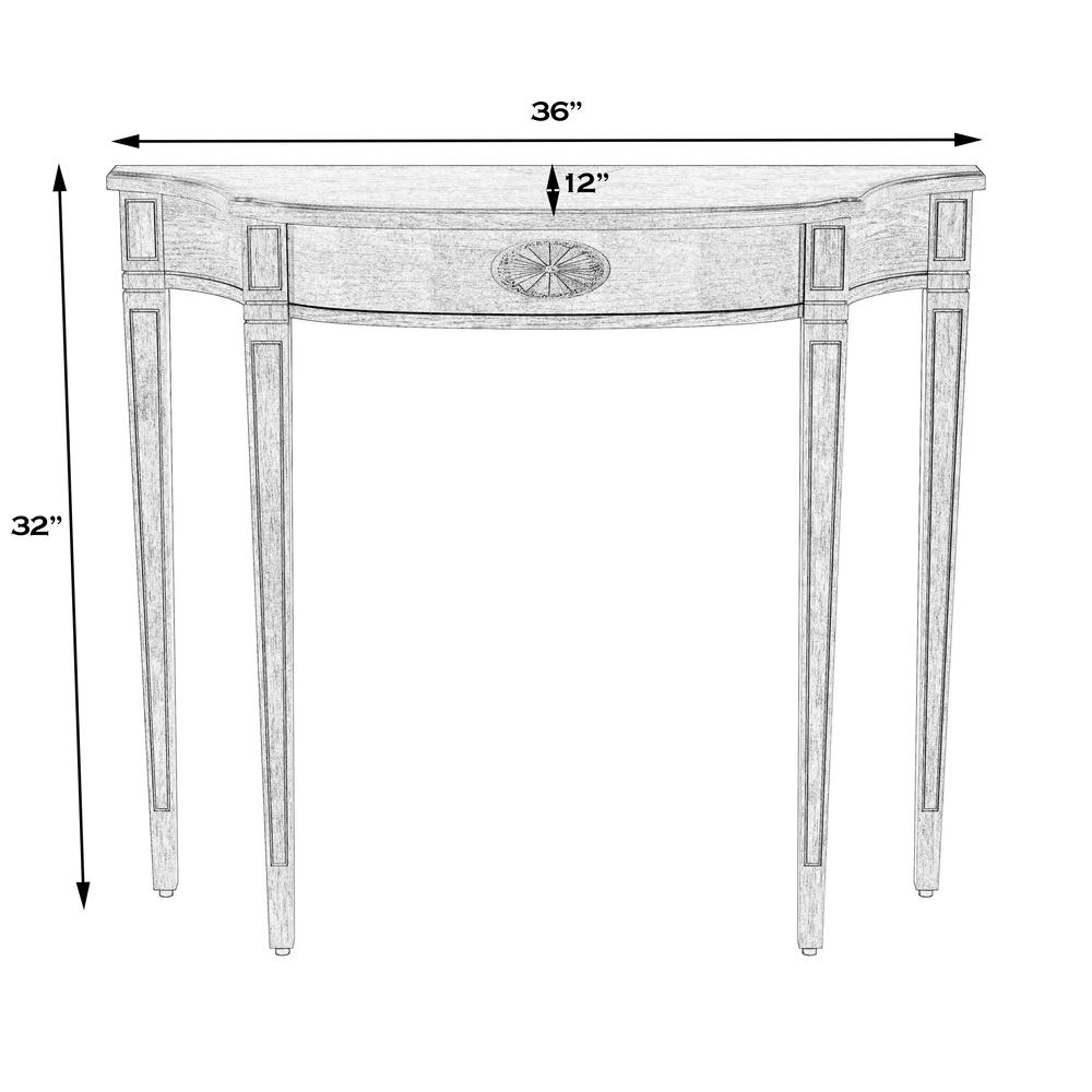 Chester Console Table, Beige. Picture 6