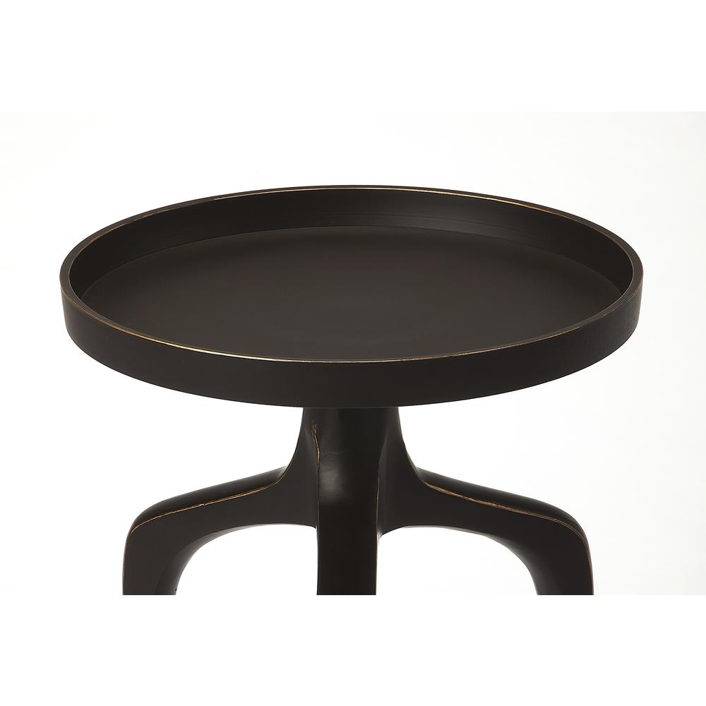 Franco Scatter Table Set of 3, Black. Picture 2
