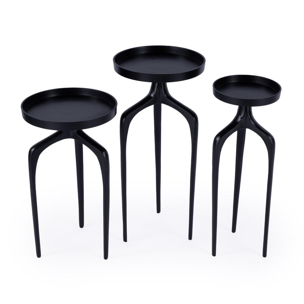 Emilie Outdoor Scatter Table Set of 3,. Picture 2