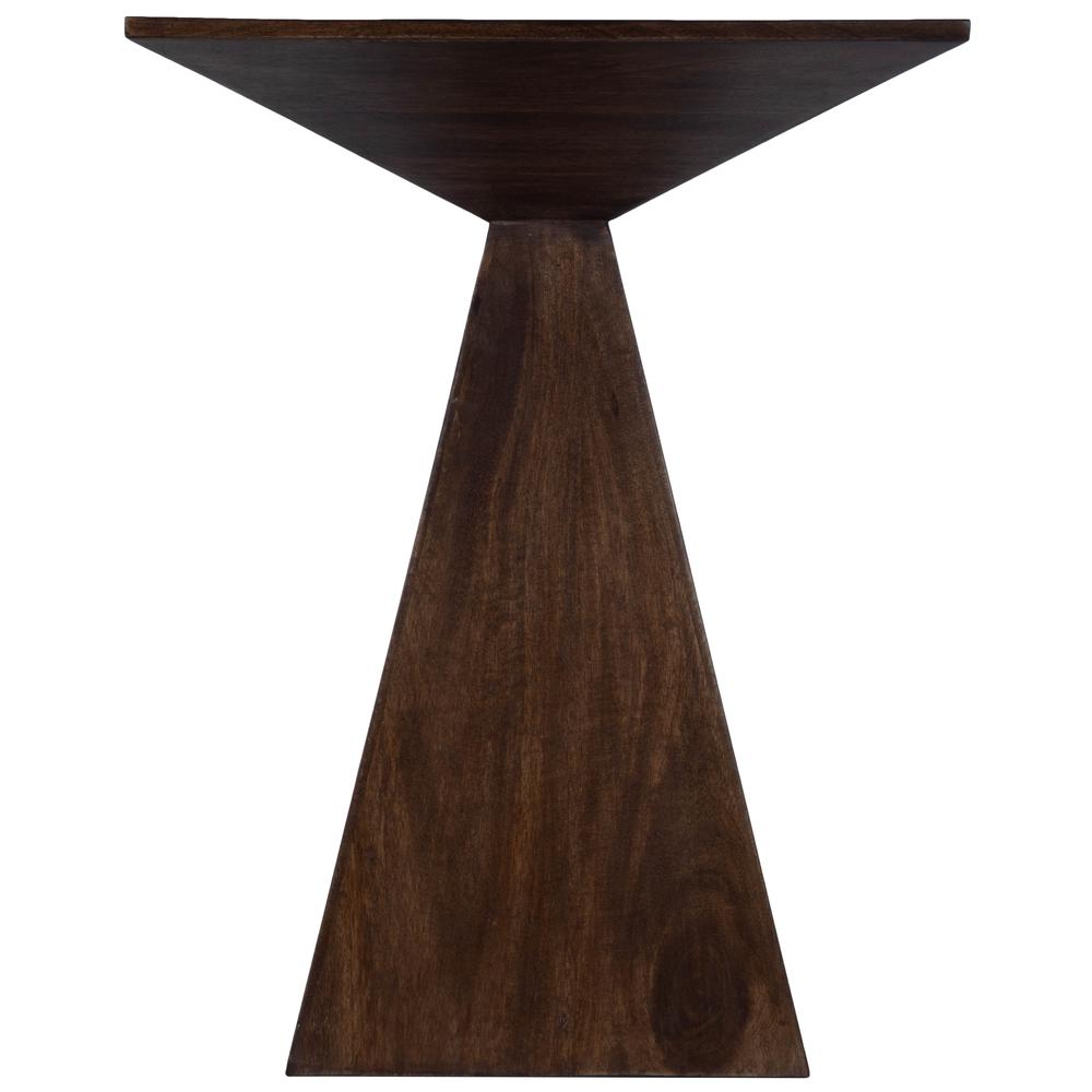 Titus Modern End Table, Dark Brown. Picture 2