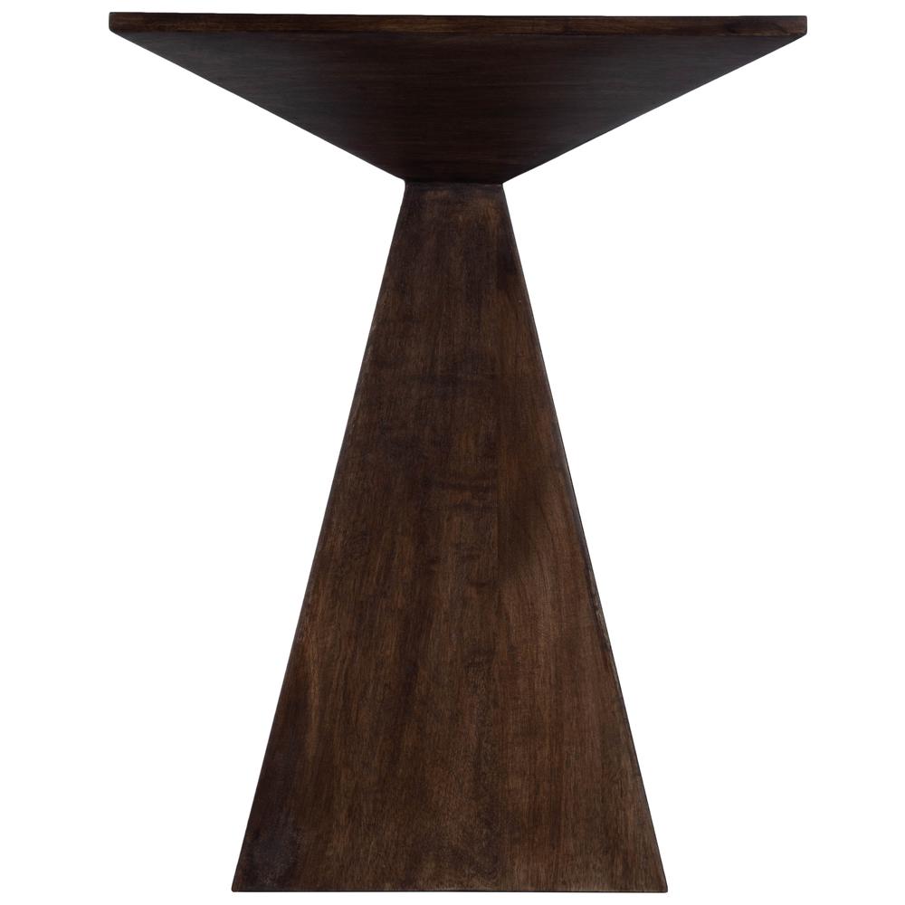 Titus Modern End Table, Dark Brown. Picture 3