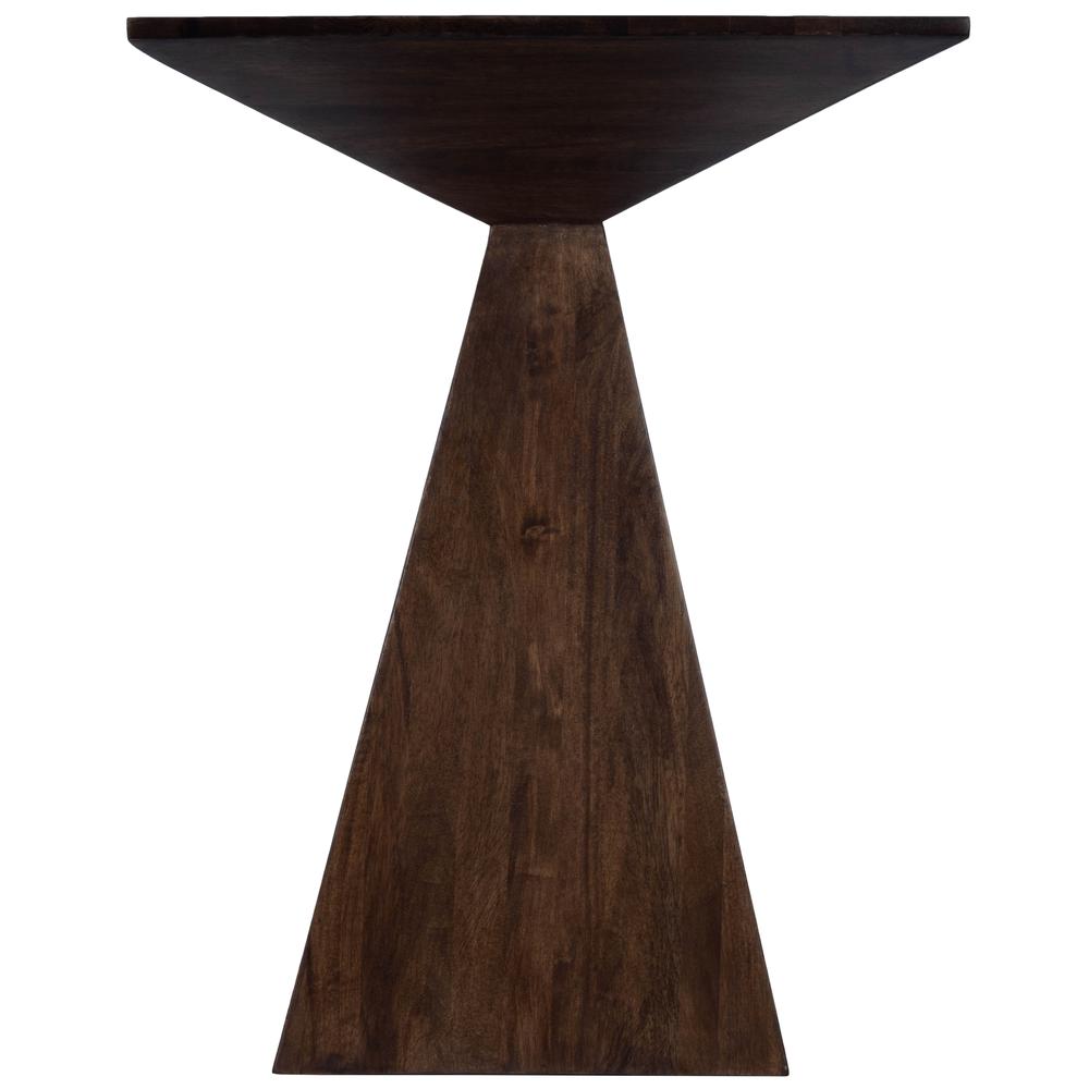 Titus Modern End Table, Dark Brown. Picture 4