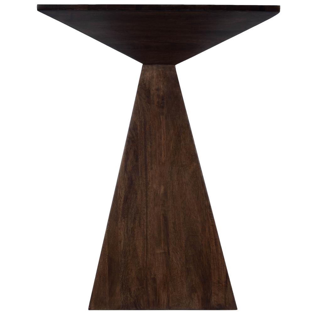 Titus Modern End Table, Dark Brown. Picture 5