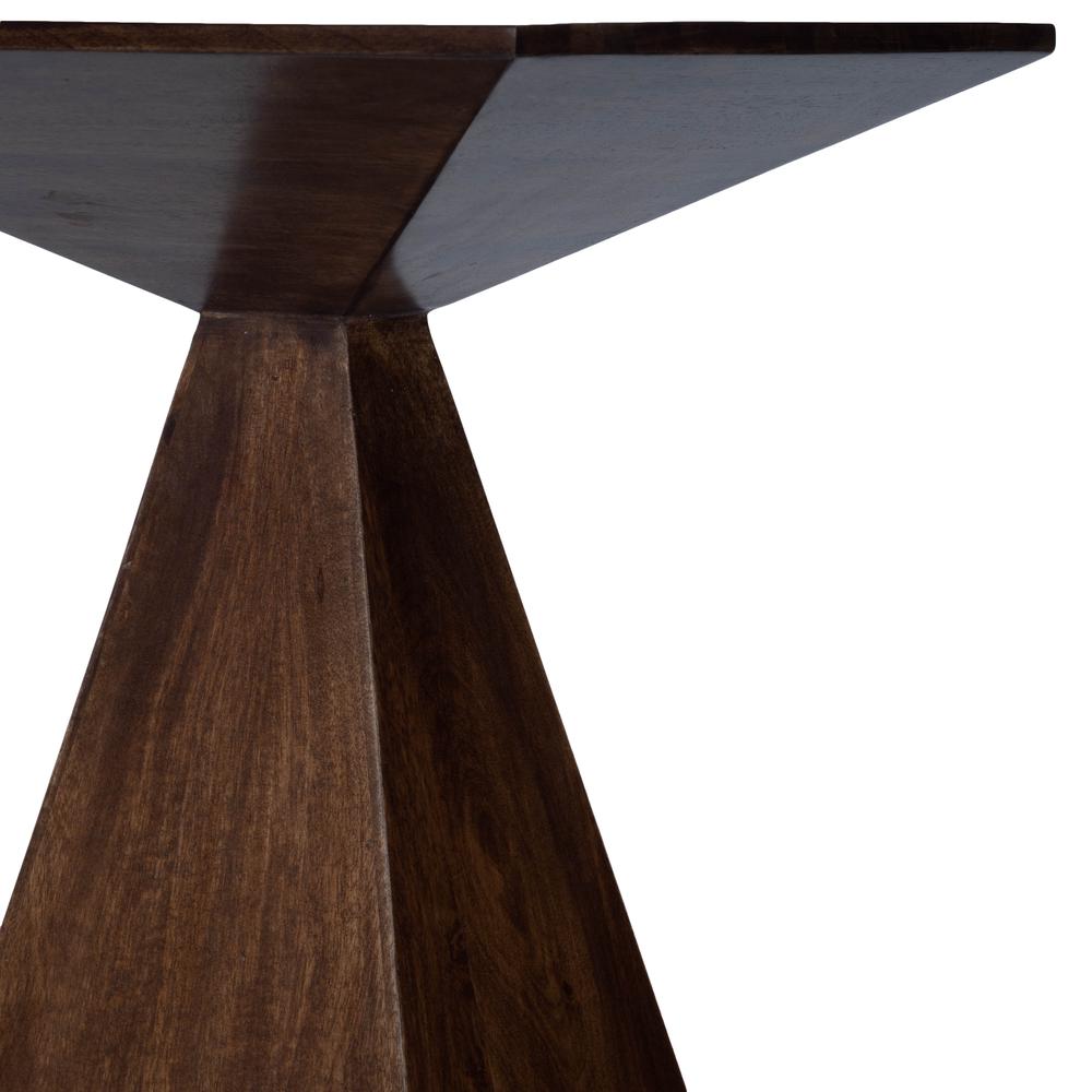 Titus Modern End Table, Dark Brown. Picture 7