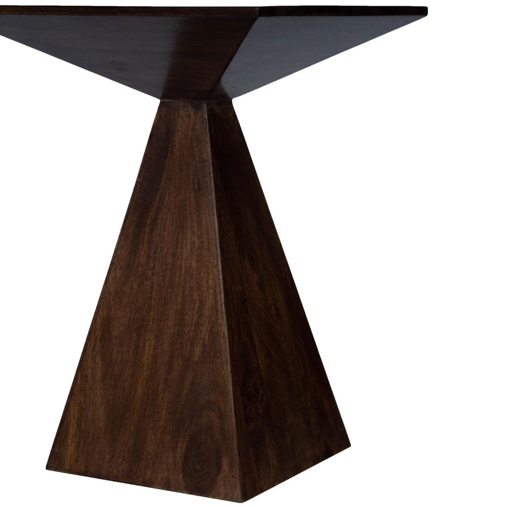 Titus Modern End Table, Dark Brown. Picture 8