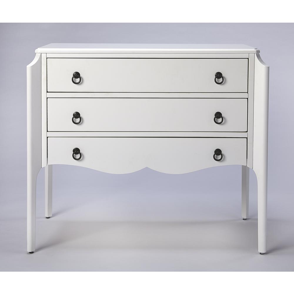 Wilshire Accent Chest, White. Picture 7