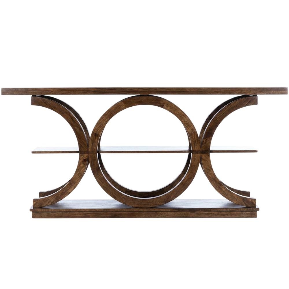 Rustic Console Table with Distressed Finish, Modern Entryway Sofa Table. Picture 6