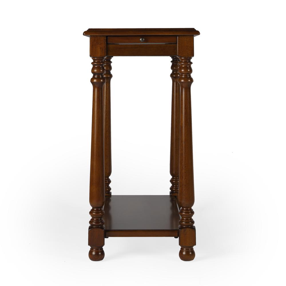 Devane Side Table, Medium Brown. Picture 4