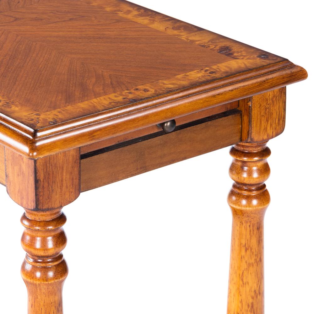 Devane Side Table, Medium Brown. Picture 9