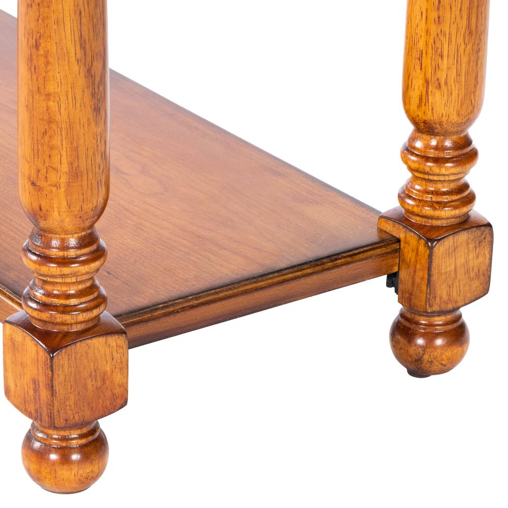 Devane Side Table, Medium Brown. Picture 10