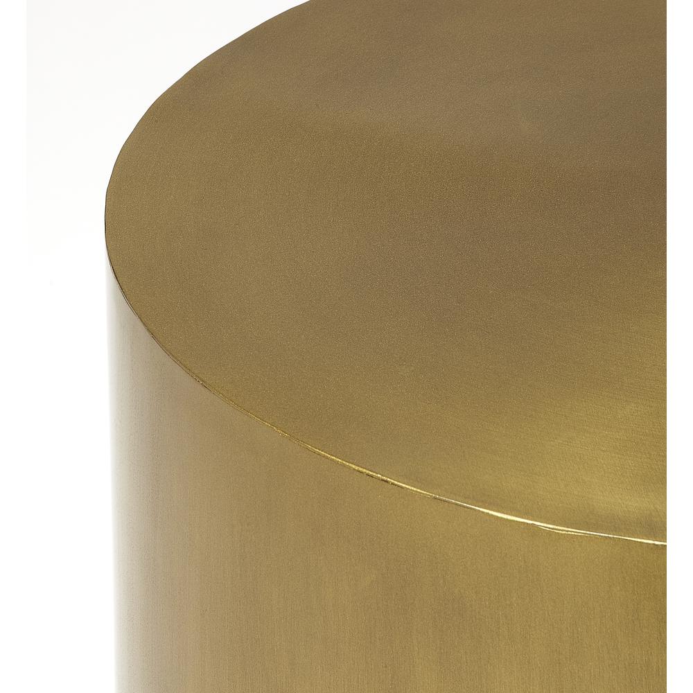 Ervin Iron Side Tables, Gold. Picture 3