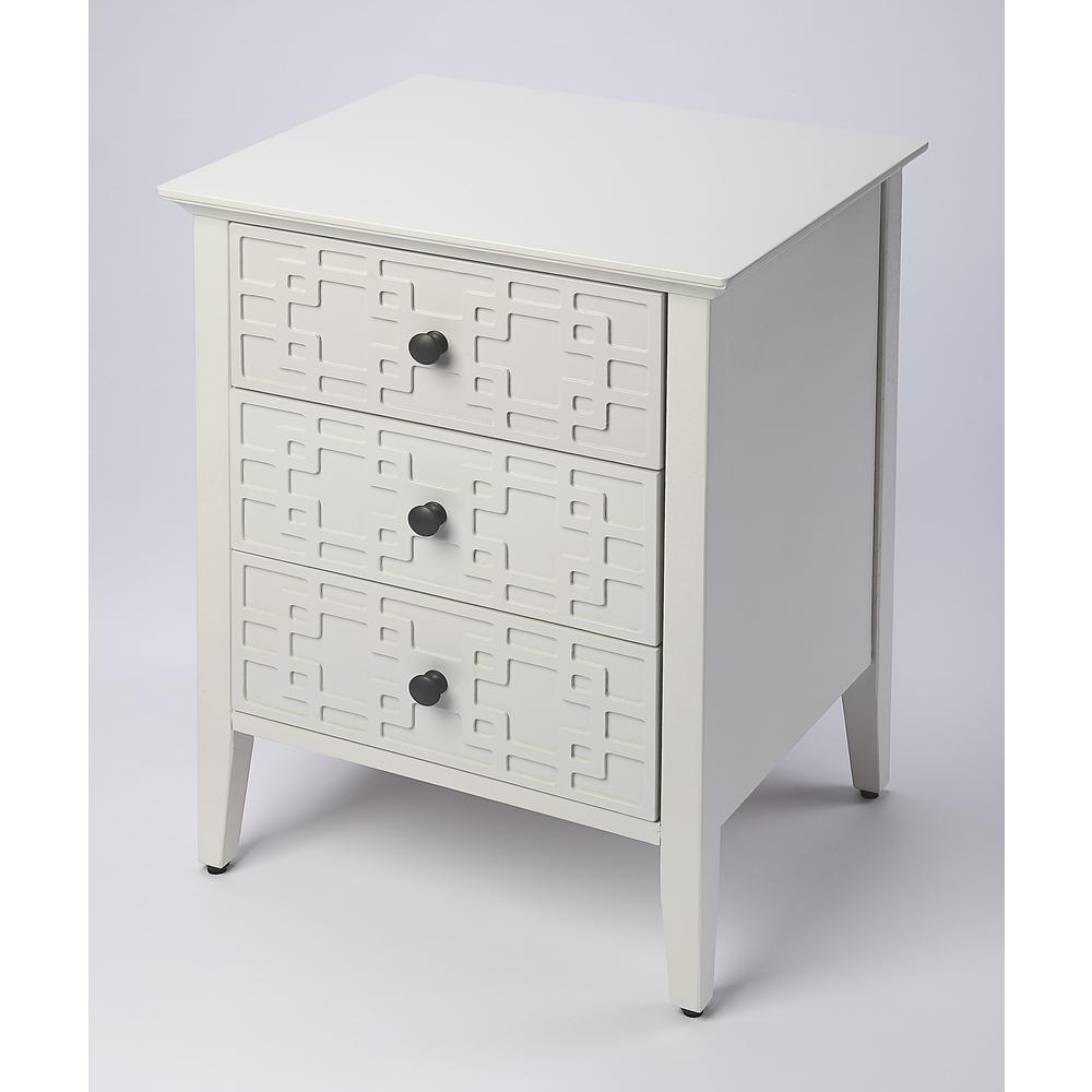 Kinsley Nightstand, Off-White. Picture 1