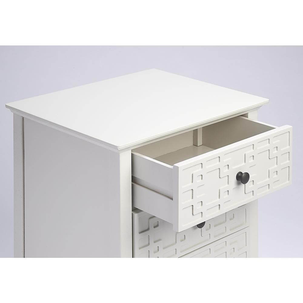 Kinsley Nightstand, Off-White. Picture 2