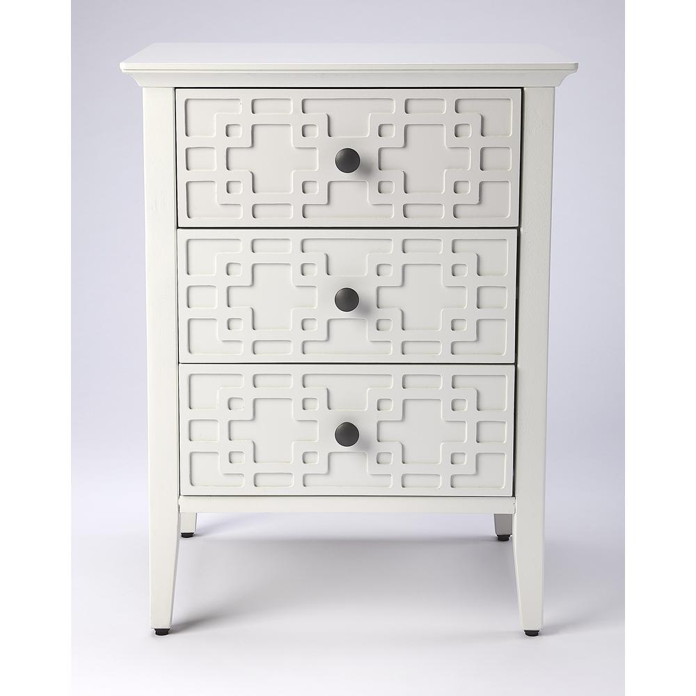 Kinsley Nightstand, Off-White. Picture 3