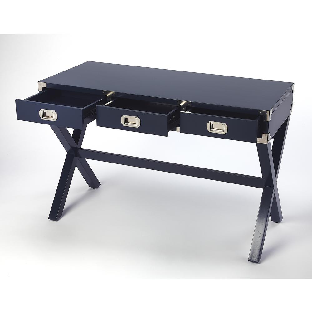 Anew Campaign Writing Desk, Blue. Picture 2