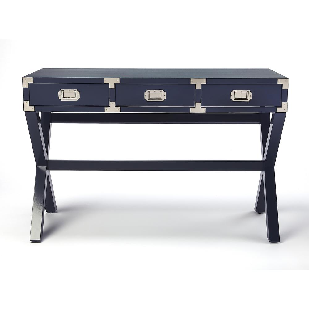 Anew Campaign Writing Desk, Blue. Picture 3