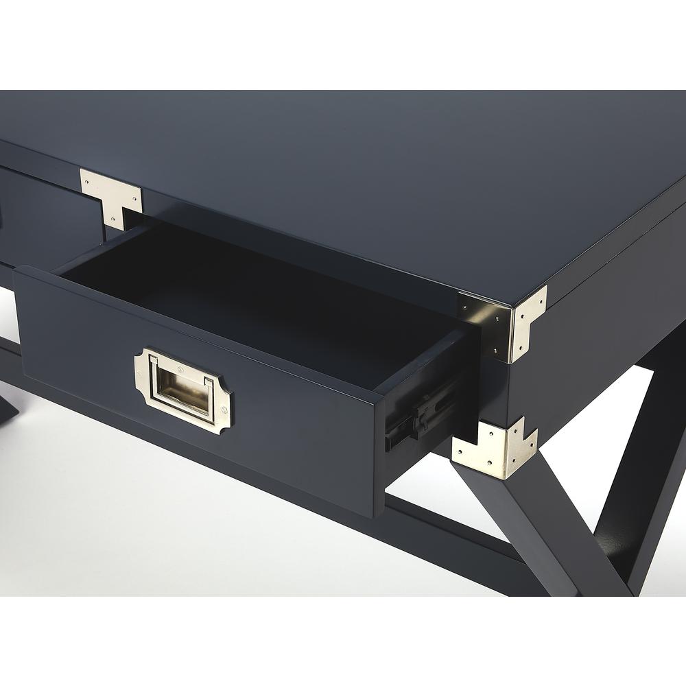 Anew Campaign Writing Desk, Blue. Picture 4