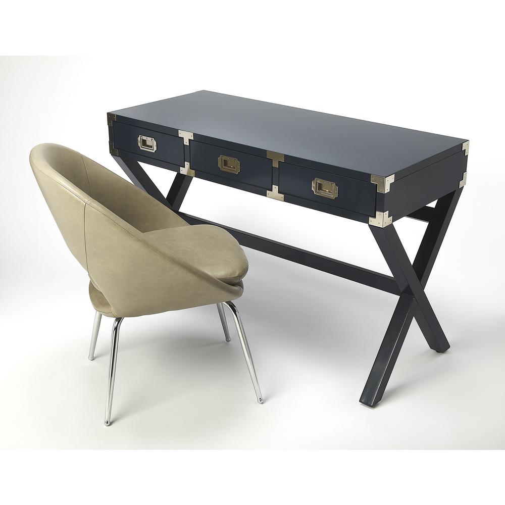 Anew Campaign Writing Desk, Blue. Picture 5